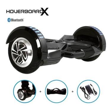 Imagem de Hoverboard Skate Elétrico 8 Polegadas Preto Led Bluetooth - Hoverboard