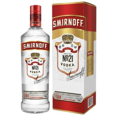 Imagem de Vodka Smirnoff 998ml Tripla Destilação Filtrada em Carvão Tradicional 