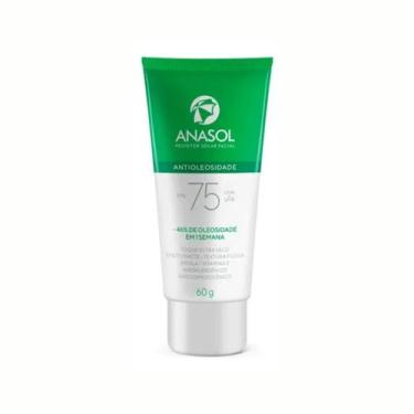 Imagem de Protetor Solar Facial Antioleosidade Fps 75 60g - Anasol