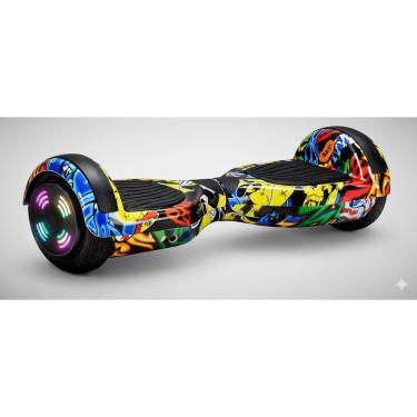 Imagem de Hoverboard Skate Elétrico 6.5 hiphop Led Bluetooth