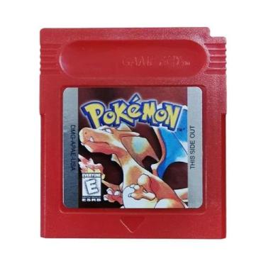 Imagem de Cartucho De Console De Videogame Pokemon 16 Bits GBC, Cartão De Jogo A