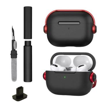 Imagem de Kit Limpador para Fones e Capa Protetora de Silicone Nerdcase Compatív