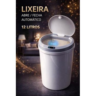 Imagem de Lixeira Automática Inteligente C/ Sensor 12L Cozinha - Moreira importa