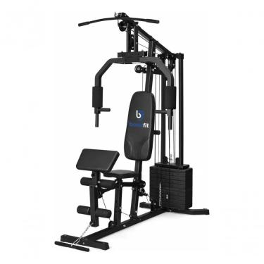 Imagem de Estação de Musculação 72kg Ahead Sports Estação de Musculação 24 Exercícios Uso Doméstico Preto