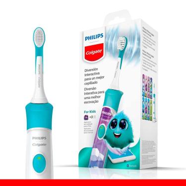 Imagem de Escova de Dente Elétrica Philips Colgate SonicPro Kids com 1 unidade 1 Unidade