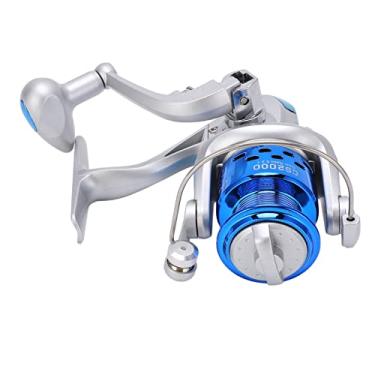 Imagem de Contador de molinetes de pesca, poderoso sistema de acionamento interno Rotação fluente Longa vida útil Sinta-se confortável Luya Spinning Carretéis para pesca(Tipo 2000)