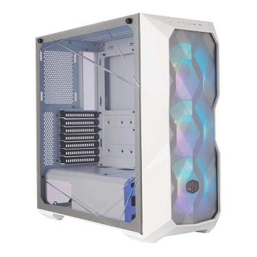 Imagem de Gabinete Cooler Master MasterBox TD500 - Lateral em Vidro  - 3 Coolers ARGB - MCB-D500D-WGNN-S01
