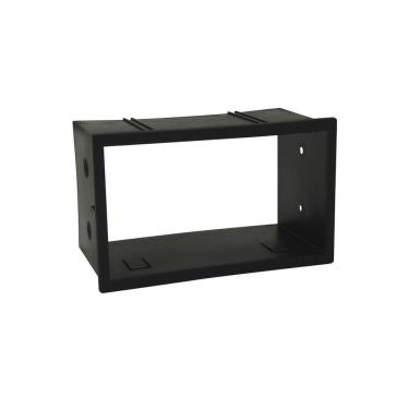 Imagem de Moldura Painel Dvd 2 Din Golf, Polo, Bora, Ecosport, Fiesta, Fox, Preta