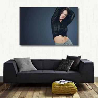 Imagem de Quadro decorativo Alizée com Tela em Tecido