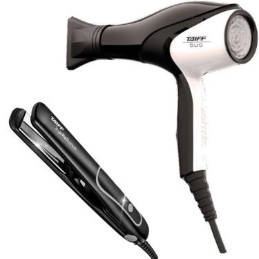 Imagem de Kit Taiff Biv - Secador Prof. Unique Duo Tourmaline 2700W + Prancha Style Prata Pro Titanium 230ºc