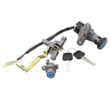 Imagem de Chave de ignição GOOFIT Assy para Jonway YY50QT-5 Znen Peace GY6 49cc 50cc Scooter Moped