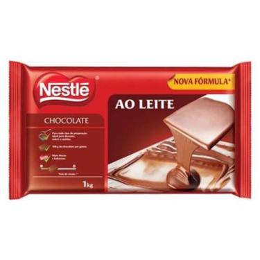 Imagem de Barra De Chocolate Ao Leite 1 Kg Nestel - Nestle