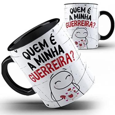Imagem de Caneca preta Flork minha Guerreira