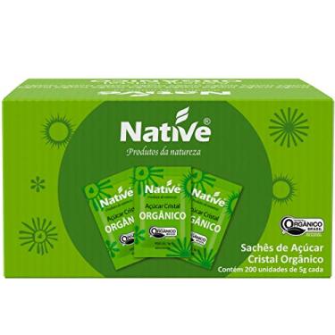 Imagem de Açúcar Cristal Orgânico Native com 200 Sachês de 5 g