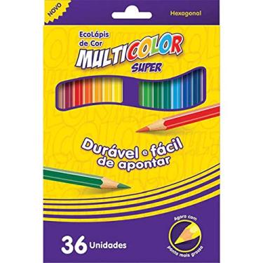 Imagem de Lápis De Cor Faber Castell Multicolor 36 Unidades.