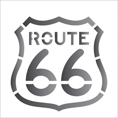 Imagem de Stencil de Acetato para Pintura OPA 30,5 x 30,5 cm - 2105 Route 66