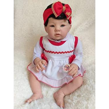 Imagem de Bebê Reborn Linda Artesanal + Enxoval