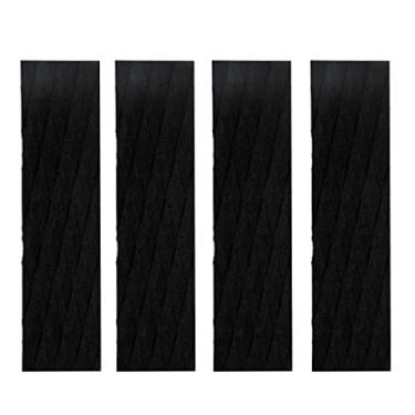 Imagem de LoveinDIY 4X Skimboard Pad de tração Bar Grip Surfboard SUP - Preto