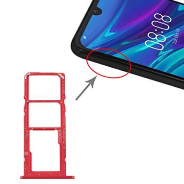 Imagem de SIM Card Tray + SIM Card Tray + Micro SD Card Tray for Huawei Y6 Pro