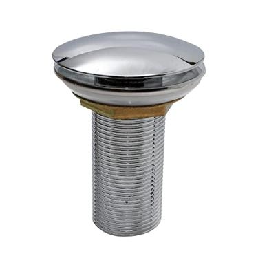 Imagem de Válvula Ralo Click Para Banheiro Lavatório 7/8 Metal Cromado