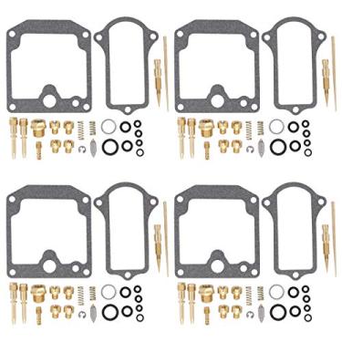 Imagem de Kit de reconstrução de carburador de 4 carburadores Motoku para Kawasaki KZ650 KZ650B KZ650C Custom KZ650D SR 1977-1979