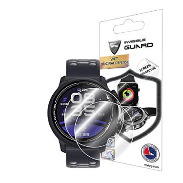 Imagem de IPG Protetor de tela para relógio esportivo GPS premium Coros PACE 2 (2 unidades) película transparente invisível ultra HD antiarranhões - suave/auto-cura/sem bolhas para PACE 2