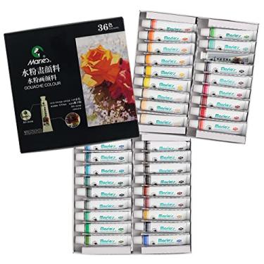 Imagem de Marie's Conjuntos de tinta guache para artistas – guache altamente pigmentado para pint...