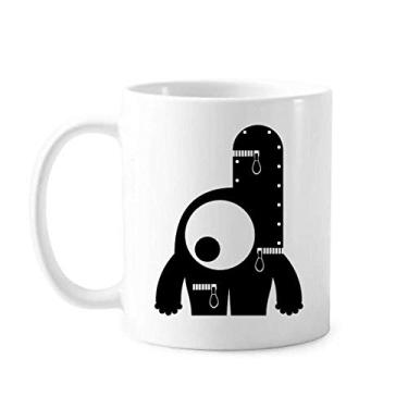 Imagem de Caneca alienígena do monstro alienígena do universo cerâmica xícara de porcelana louça