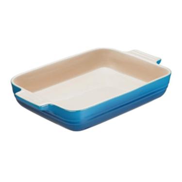 Imagem de Travessa Retangular 3 Litros Azul Marseille Le Creuset