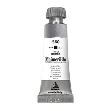 Imagem de MAIMERI BLU Tinta Aquarela Profissional Bisnaga 12ml, Tinta Neutra