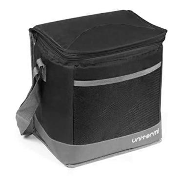 Imagem de Bolsa Térmica Cooler 16 Litros Até 18 Latas Preta Unitermi