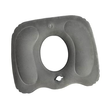 Imagem de Almofada de Rosquinha Inflável Portátil Almofada de Cóccix Leve Almofada de Assento para Cadeira de Escritório, Almofada Traseira para Assentos de Avi