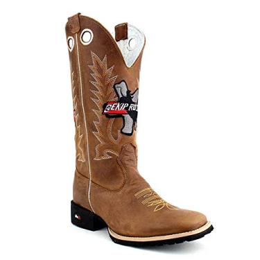 Imagem de Bota Mr West Ekip Rozeta Tabaco CA Tabaco - Flex M.W 49 Tamanho:41;Cor:Marrom