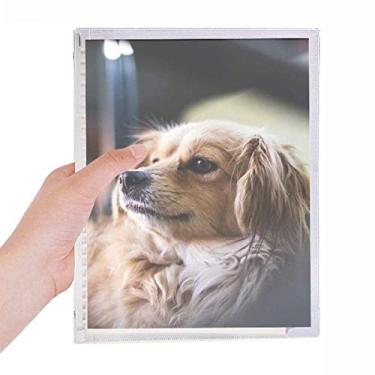Imagem de Caderno de fotos Lonely para cachorro com folhas soltas e diário recarregável, papelaria