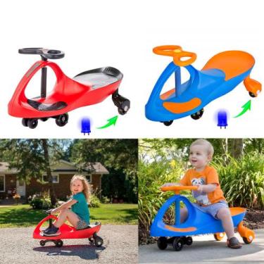 Carrinho Rolimã Eletrico 12v Infantil Giro Car Volante Drift