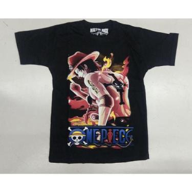 Imagem de Camiseta One Piece Asce Portgas D. Ace Anime Mugiwara Mr1269 Rch - Mas