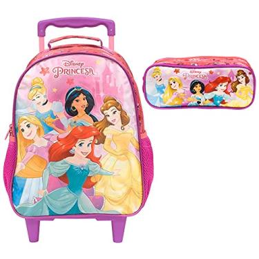Imagem de Mala com Rodas 14 Princesas R2 - 11091 - Artigo Escolar