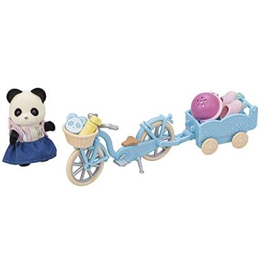 Imagem de Sylvanian Families - 5652 Conjunto Bicicleta e Patim - Menina Panda -, Cor: Multicolor