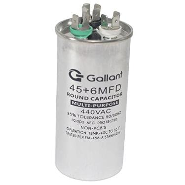 Imagem de Capacitor Cbb65 Gallant 45+6mf +-5% 440 Vac