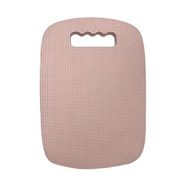 Imagem de WeiLaiKeQi Joelheira grossa, joelheira de jardinagem com alça confortável para ambientes internos e externos grande almofada de joelho para ioga