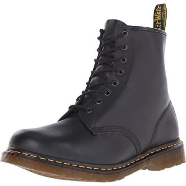 Imagem de Dr. Martens, 1460 bota de couro original com 8 olhos para homens e mulheres, napa preta, 44 feminino/43 masculino