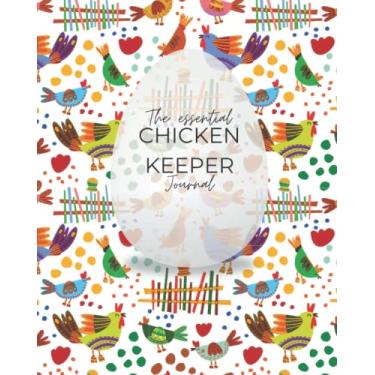 Imagem de Diário essencial para guardar galinhas – diário de 3 anos de preenchimento de 8 x 10, livro de registro de ovos, rastreador de ovos, rastreador de chocas de pintinhos e caderno para criadores de frangos... Ótimo presente de galinha! Ferramentas de planilha de bônus!