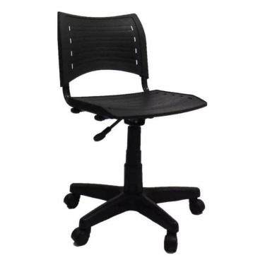 Imagem de Cadeira iso giratoria desmontável frisocar  com regulagem de altura preto
