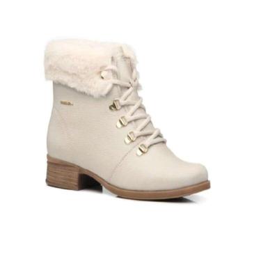 Imagem de Bota Pegada Feminina - Linho - 37-Feminino