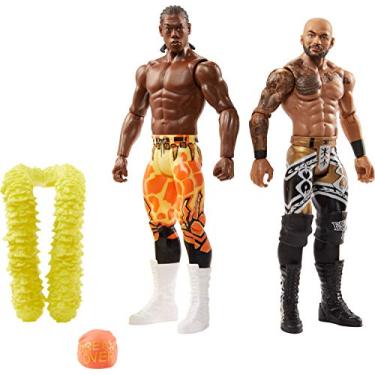Imagem de WWE Ricochet vs Velveteen Dream Battle Pack Series #65 with Two 6-inch Articulated Action Figures & Ring Gear