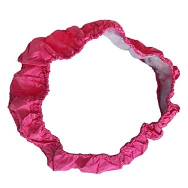 Imagem de a capa de do trampolim se encaixa 36 38 40 polegadas à d'água resistente a rasgos Almofada de espuma esponja proteção resistente à água, VERMELHO, 38 polegadas