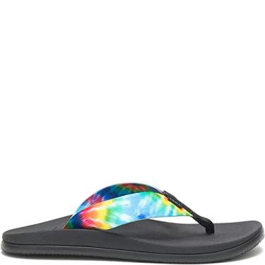 Imagem de Chaco Chinelo feminino Chillos, Dark Tie Dye, 5