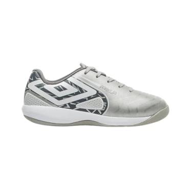 Imagem de Umbro, Chuteira Futsal Umbro Pro 5 Jr U07FB00092882 Cor:Cinza;Tamanho:28