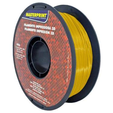 Imagem de Filamento 3D PETG Amarelo Translúcido 1.75mm 1KG Alta Resistência Bom 
