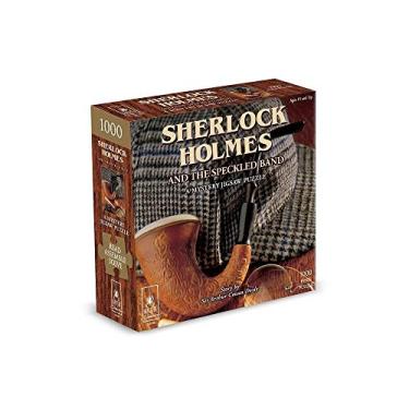 Imagem de Paul Lamond Games - Quebra-Cabeça Sherlock Holmes - 1000 Peças - Mistério - Adulto